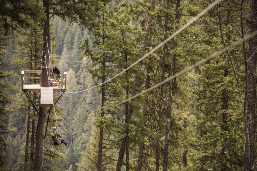 Kokanee Mountain Zipline