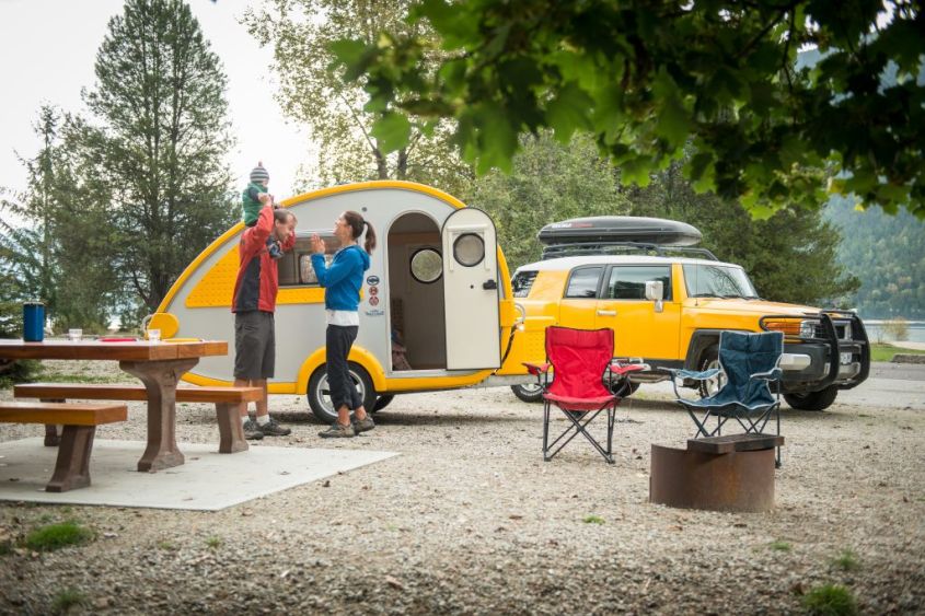 Friends campground at Kokanee