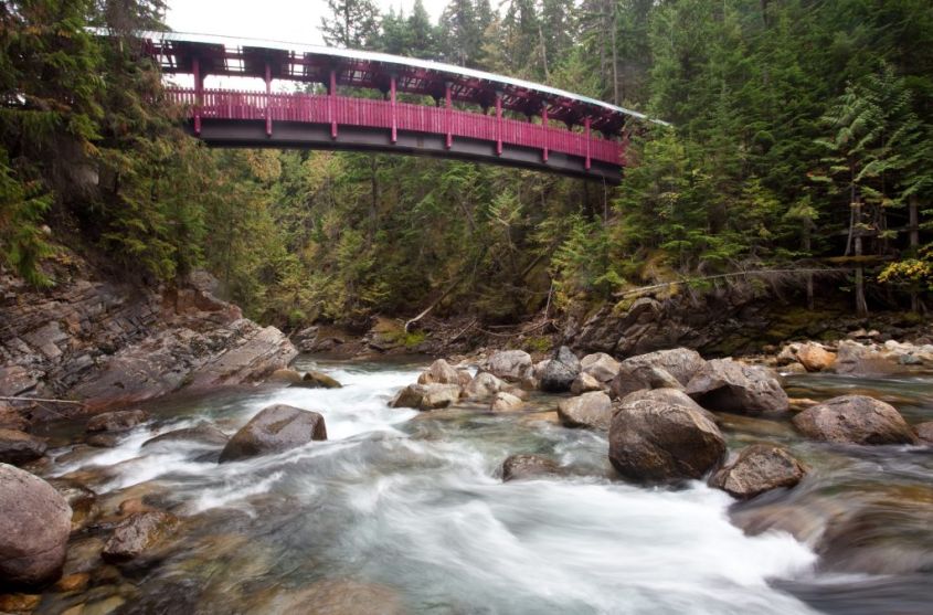 KASLO RIVER TRAIL BRIDGE