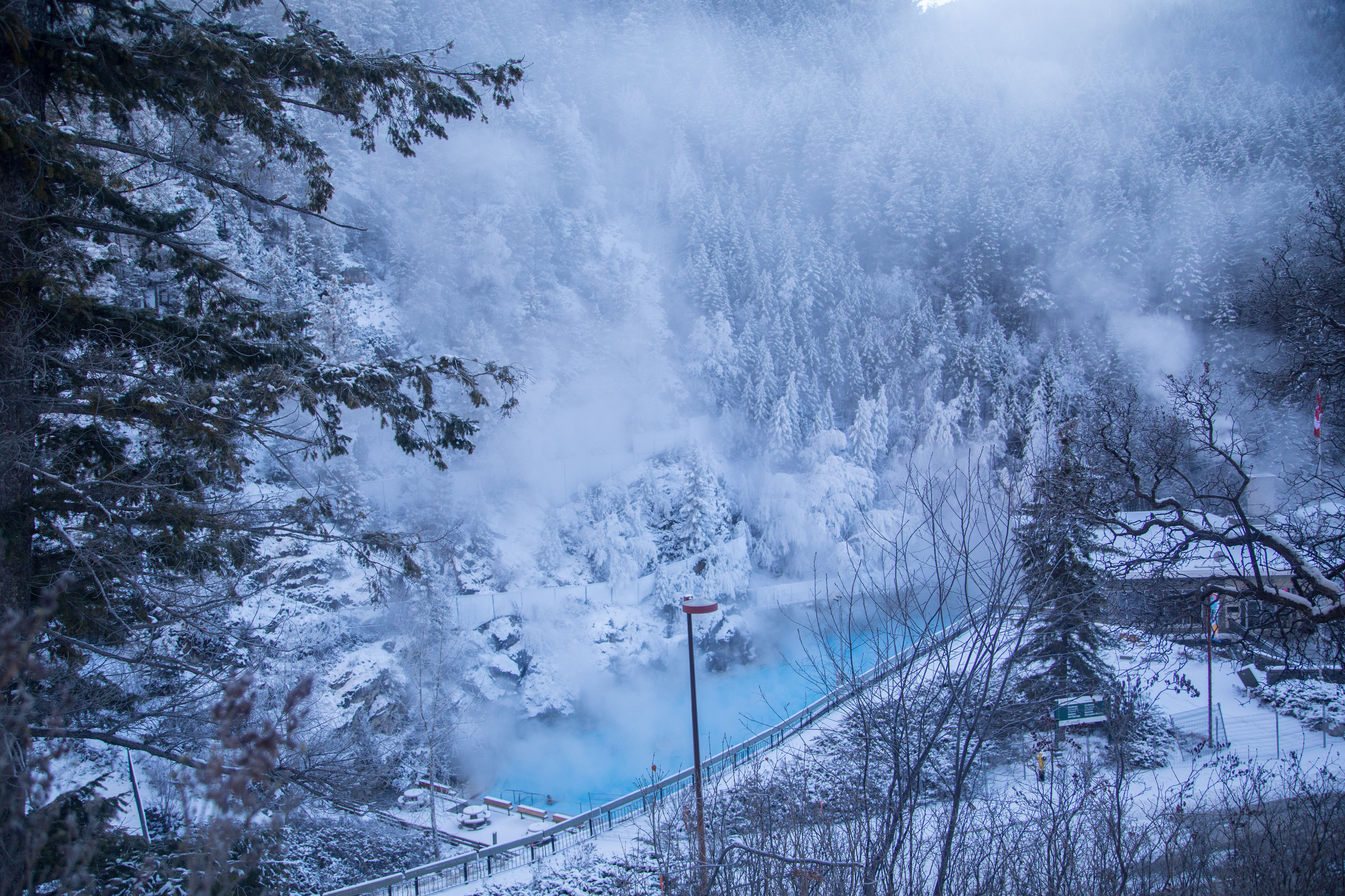Radium Hot Springs Pools - Kootenay Rockies Imagebank