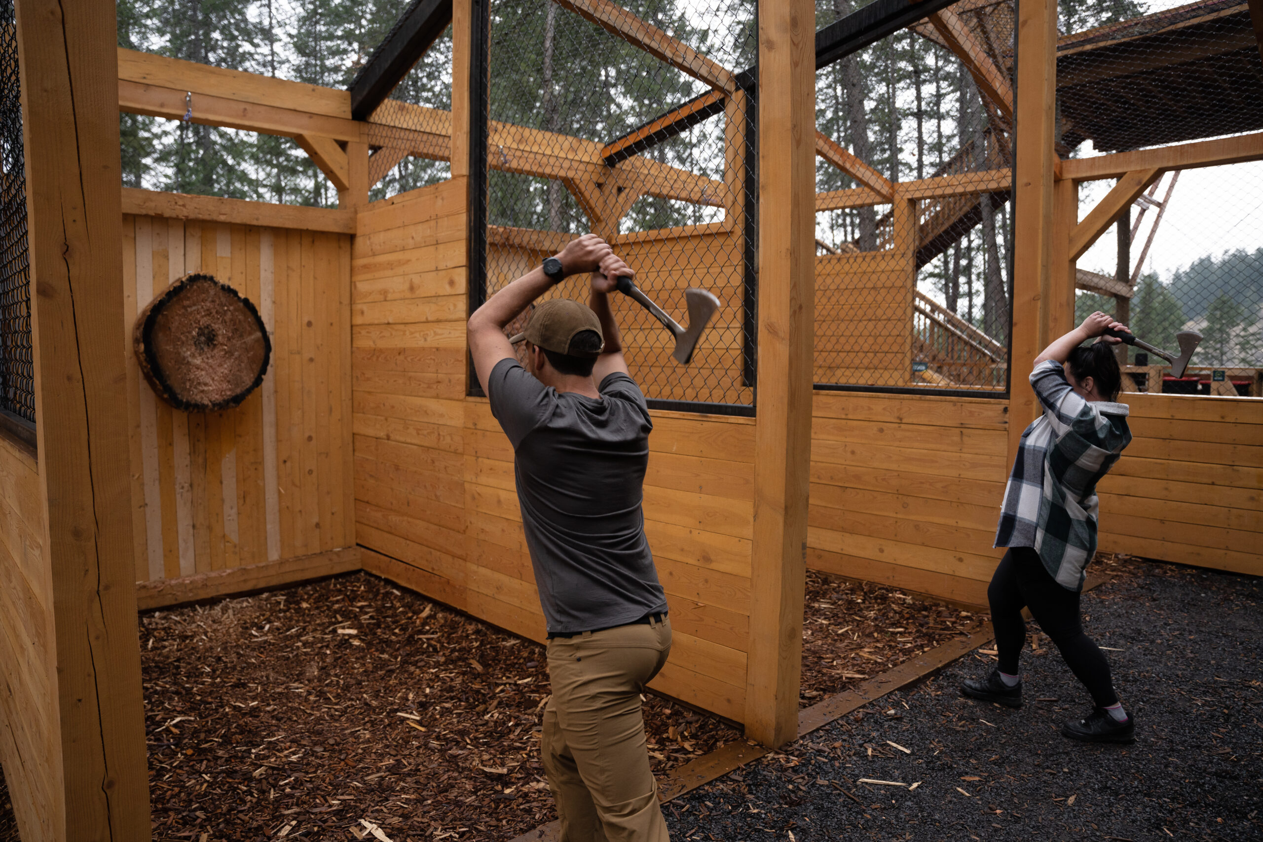 AX THROWING - Kootenay Rockies Imagebank